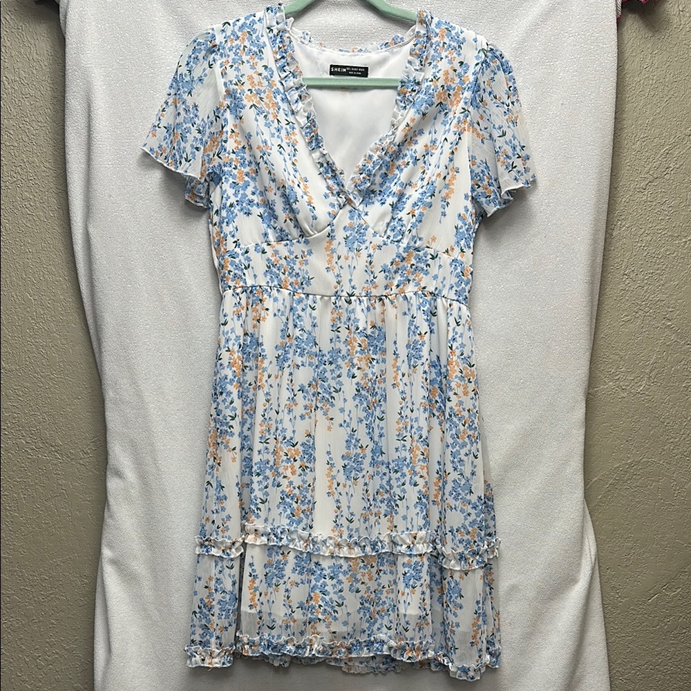 Floral V-Neck Dress